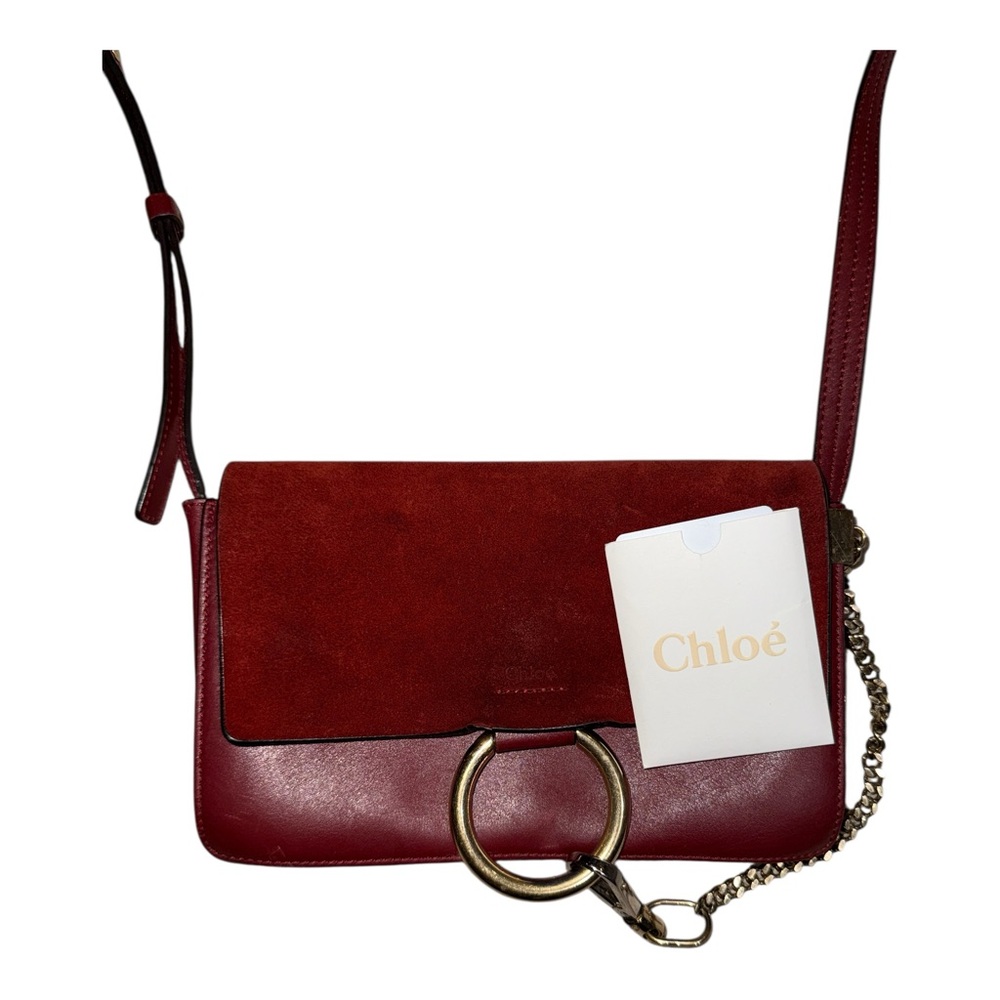 Chloe Faye Small Crossbody Bag with Strap